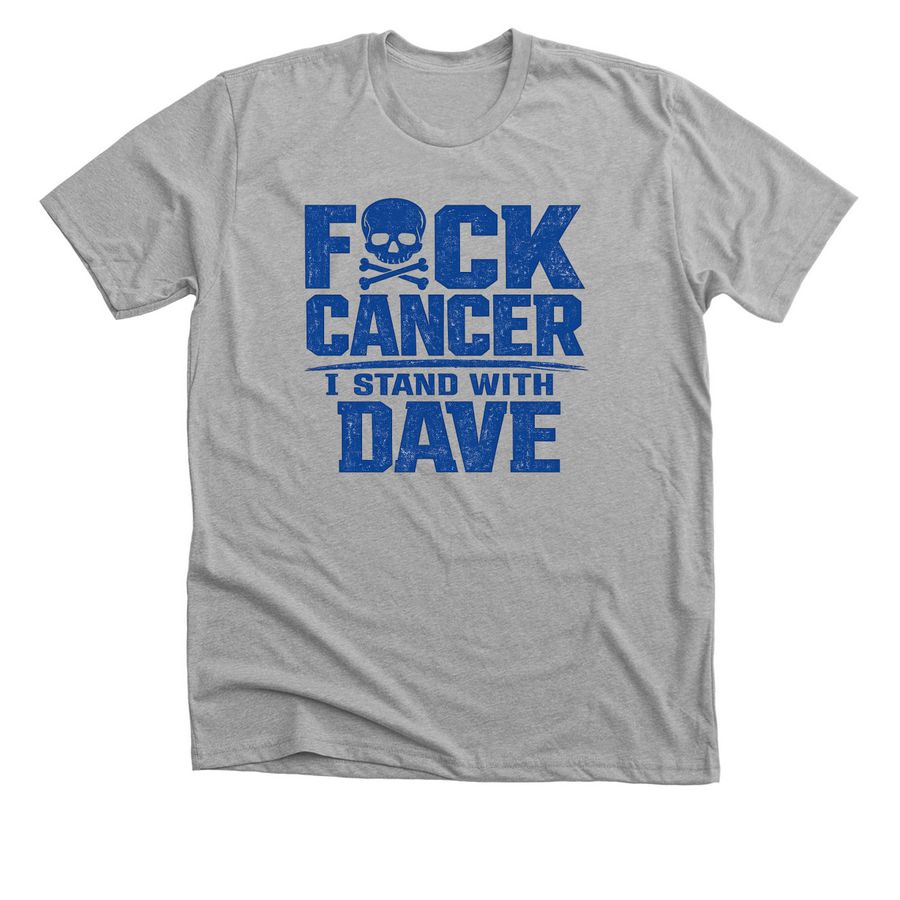 Stand with Dave, a Athletic Heather Premium Unisex Tee