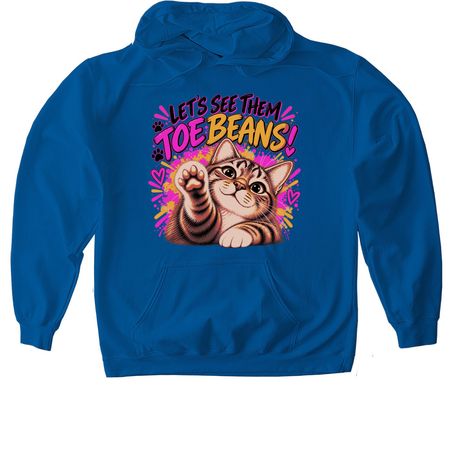 Calling all toe bean lovers! ??, a Royal Gildan Softstyle Pullover Hoodie