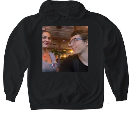 Elcon RIZZ MJ Shirt, a Black Gildan Softstyle Pullover Hoodie