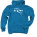Small Dogs, Big Joy, a Sapphire Pullover Hoodie