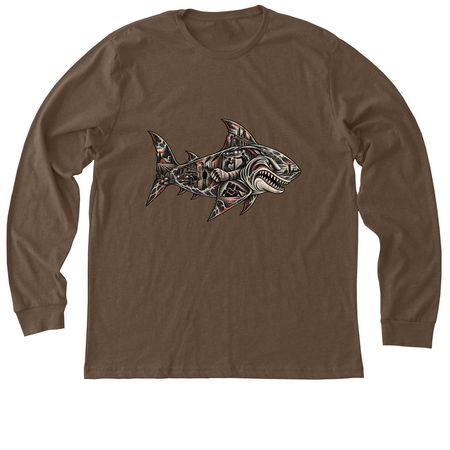 Forged Where We Come From, a Heather Brown Premium Long Sleeve Tee