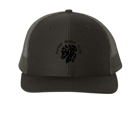 Kitsap Saddle Club Fundraiser, a Black Printed Snapback Trucker Cap