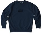 ytt Tribe Land Back, a French Navy Stanley/Stella Unisex Changer 2.0 Crewneck Sweatshirt (back-view)