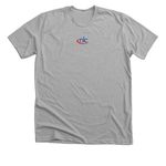 Young Adults, a Athletic Heather Premium Unisex Tee (back-view)