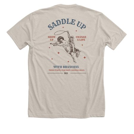 Saddle Up!, a Heather Dust Premium Unisex Tee