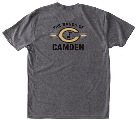 TriBlend adult/youth, a Premium Heather Triblend Unisex Tee (back-view)