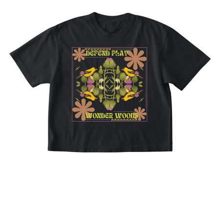 Defend Play, a Black Comfort Colors Boxy Tee