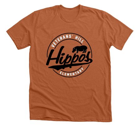 Original Hippos, a Heather Autumn Premium Unisex Tee