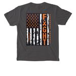 Jackson's Journey Pocket Tees, a Pepper Comfort Colors Pocket Tee (back-view)