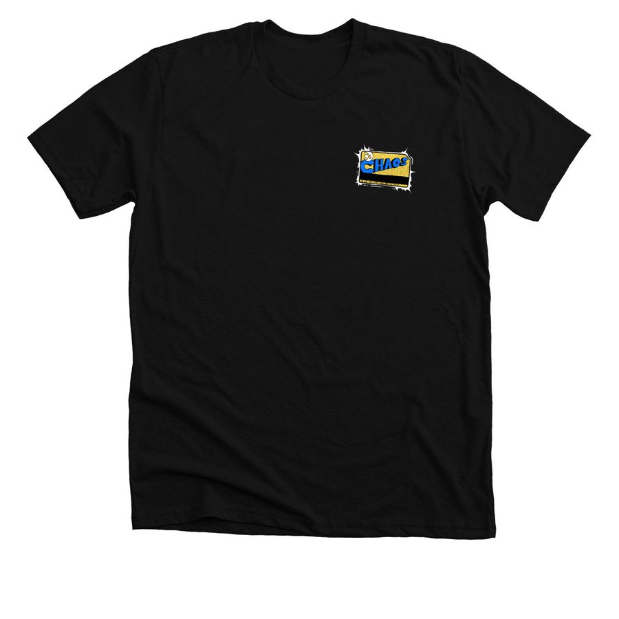 Summer of Chaos, a Solid Black Blend Premium Unisex Tee