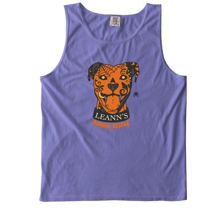 LAR Halloween&nbsp;, a Violet Comfort Colors Tank Top