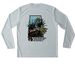 2026 Gopher Tortoise Council Annual Meeting, a Silver Unisex Performance Long Sleeve Tee (back-view)