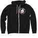 I love the Pekends! (Pocket Print), a Black Zip Up Hoodie