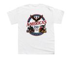 2026 Parade T-shirts, a White Youth Unisex Tee (back-view)