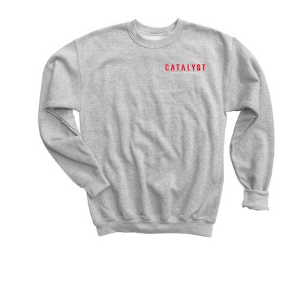 The Movement Tee, a Sport Grey Youth Crewneck Sweatshirt