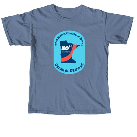 Order of Deacons, a Blue Jean Comfort Colors Unisex Tee
