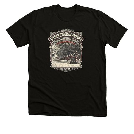 Fuel the Soul, a Black Heather Premium Unisex Tee
