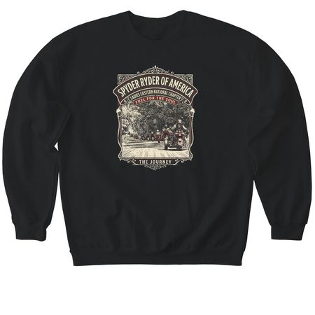 Fuel the Soul, a Black Softstyle Crewneck Sweatshirt