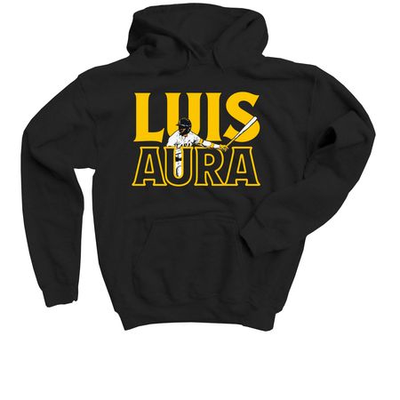 Breaking T Releases Luis Lara Luis Aura Shirt, a Black Youth Pullover Hoodie