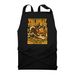 Holiday fun for food, a Black Recycled Bib Apron