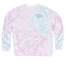 Anything is Paw-sible, a Cotton Candy Tie Dye Crewneck Sweatshirt