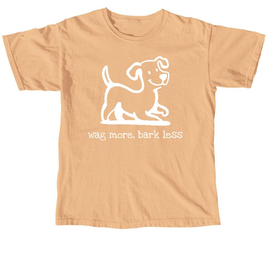 Falmouth Road Race x Chicago Marathon - Tops!, a Neon Cantaloupe Comfort Colors Unisex Tee