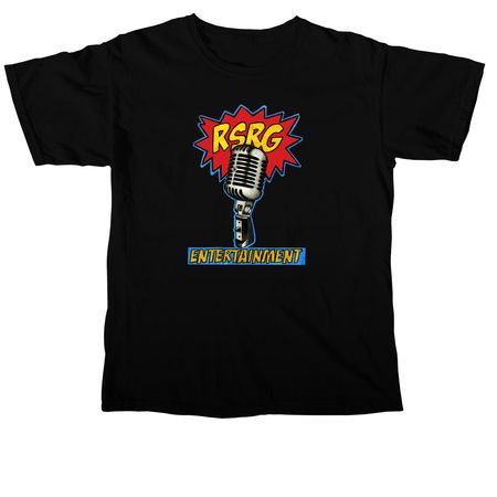 RSRG ORIGINAL LOGO, a Black Comfort Colors Unisex Tee