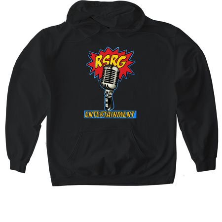 RSRG ORIGINAL LOGO, a Black Gildan Softstyle Pullover Hoodie