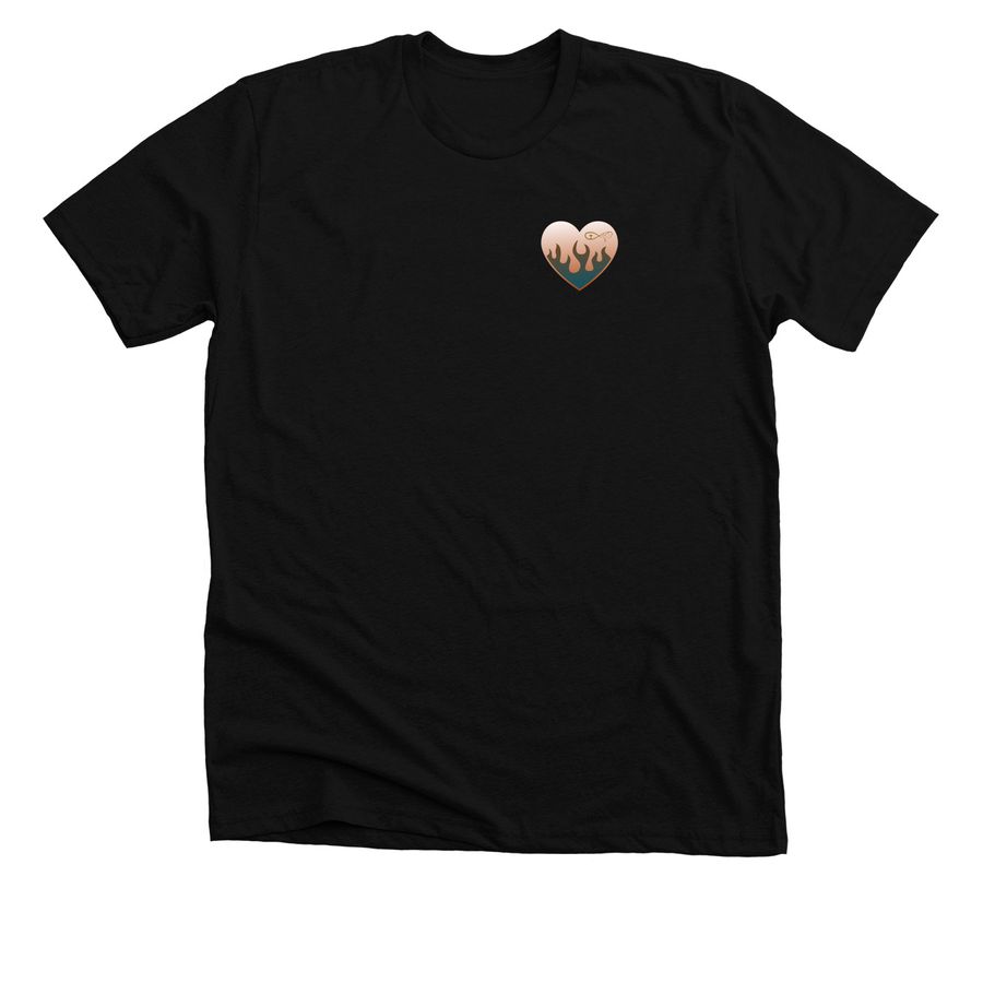 Warrior Merch, a Solid Black Blend Premium Unisex Tee