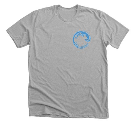 Lake BJJ Storefront, a Athletic Heather Premium Unisex Tee