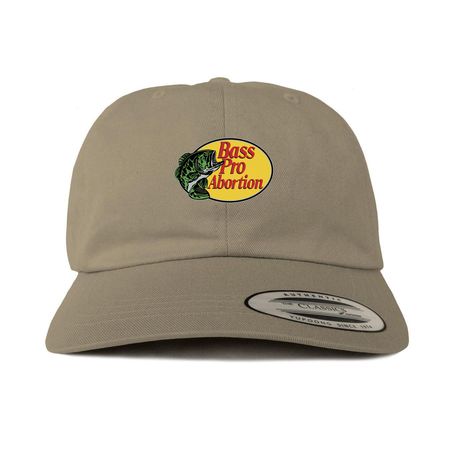 Bass Pro Abortion, a Khaki Printed Classic Baseball Cap