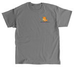 Stronger Together, a Charcoal Classic Unisex Tee (back-view)