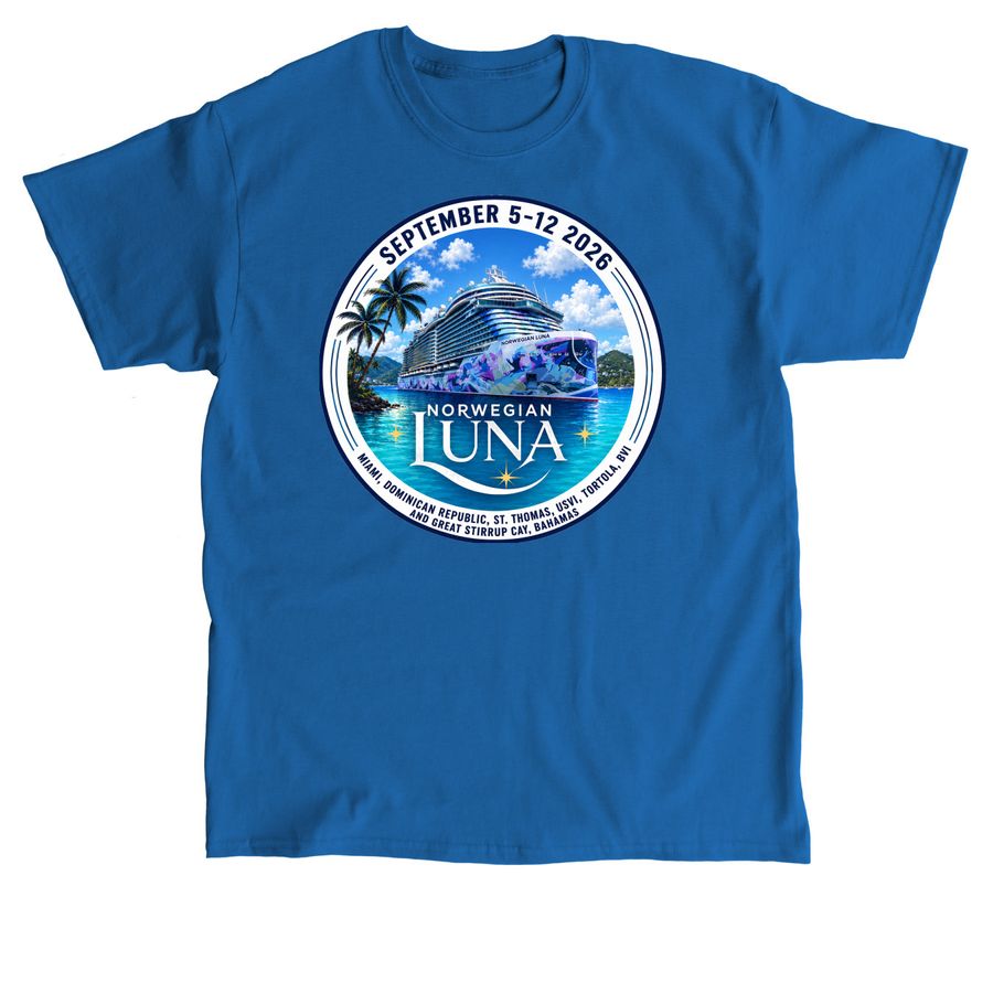 Wear the Luna on your wonderful self!, a Royal Classic Unisex Tee