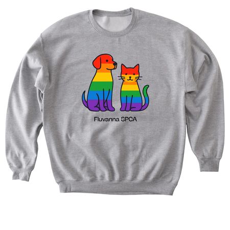FSPCA Pride, a Sport Grey Softstyle Crewneck Sweatshirt