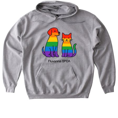 FSPCA Pride, a Sport Grey Gildan Softstyle Pullover Hoodie