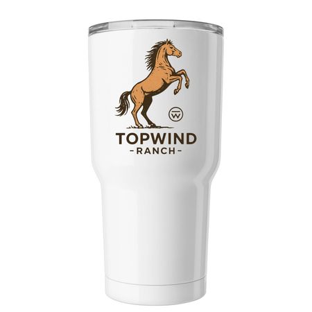 Topwind Tumblers&nbsp;, a White Insulated Tumbler