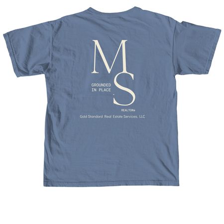 M.S. Apparel, a Blue Jean Comfort Colors Unisex Tee