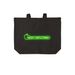 Green Apple Books & Music, a Deep Black Cotton Canvas Tote Bag
