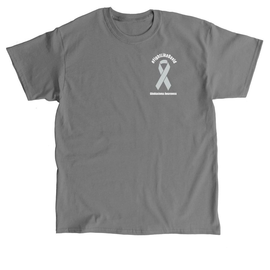 Fight Like David, a Charcoal Classic Unisex Tee