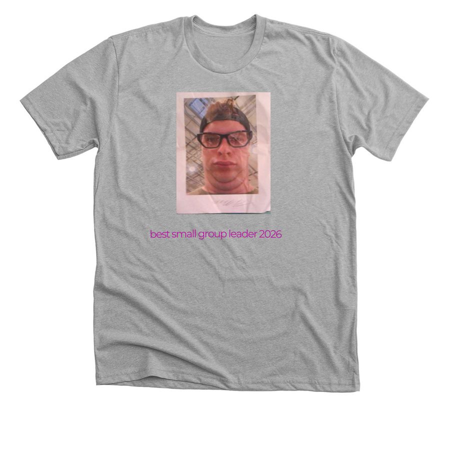 &nbsp;the shirt, a Athletic Heather Premium Unisex Tee