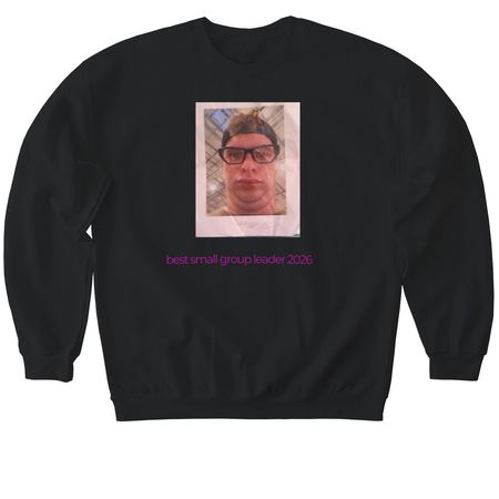 &nbsp;the shirt, a Black Softstyle Crewneck Sweatshirt