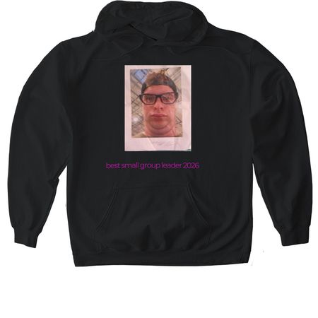 &nbsp;the shirt, a Black Gildan Softstyle Pullover Hoodie