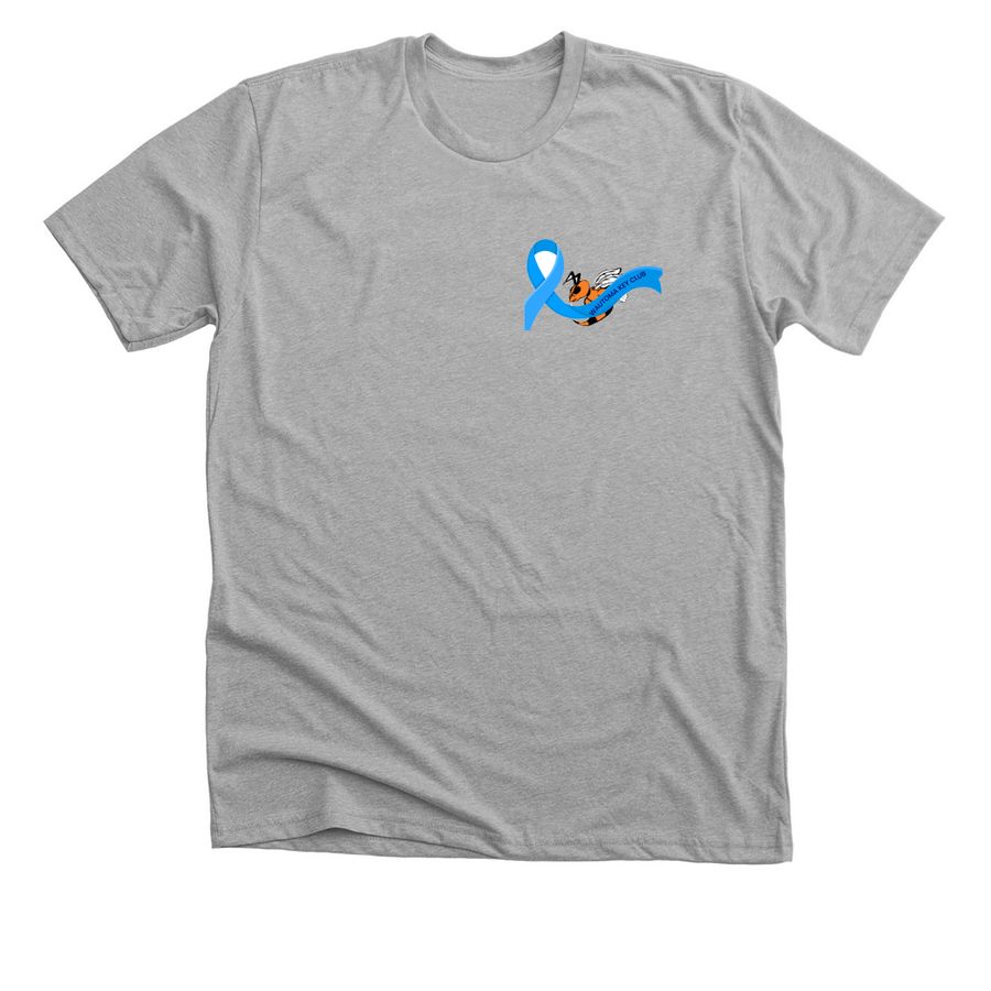 Allergy Awareness Month Fundraiser&nbsp;, a Athletic Heather Premium Unisex Tee