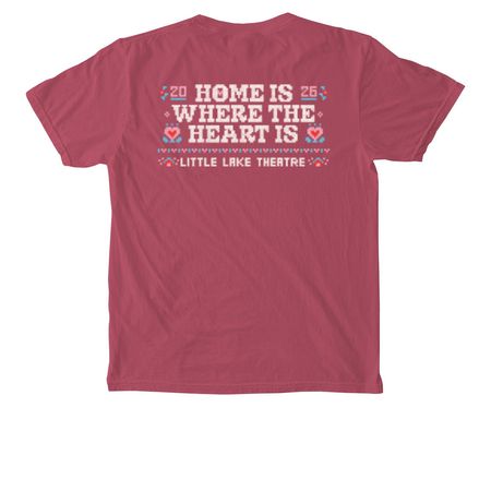 2026 Pocket Tee, a Crimson Comfort Colors Pocket Tee (back-view)