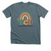 ECI - Rainbow, a Heather Slate Premium Unisex Tee