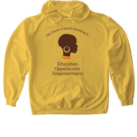 Her Future is Worth Investing In, a Daisy Softstyle Pullover Hoodie