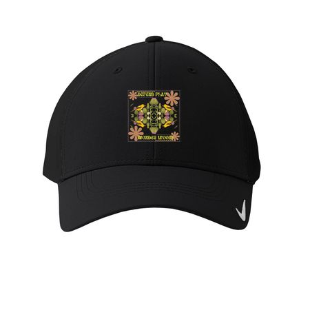 Defend Play Hats, a Black Printed Nike Dri-FIT Legacy Performance Cap