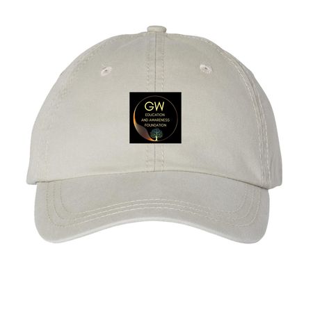 UV Unisex Baseball & Bucket Caps, a Stone Printed Pigment Dye Baseball Cap