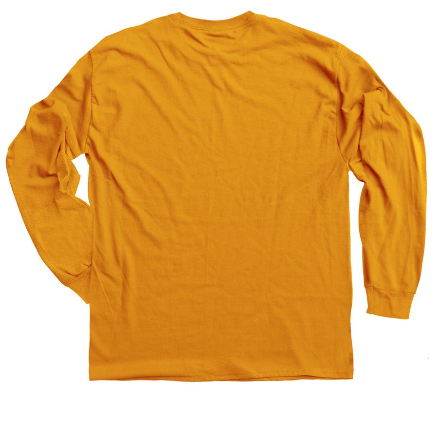 DIARRHEA SHIRT, a Gold Classic Long Sleeve Tee (back-view)