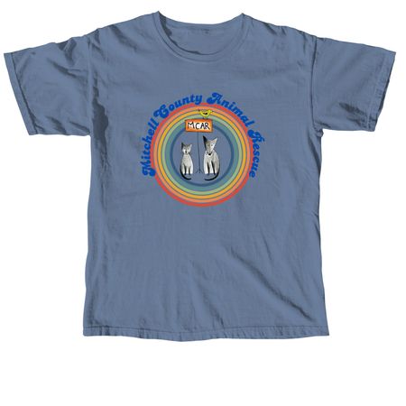 MCAR, a Blue Jean Comfort Colors Unisex Tee